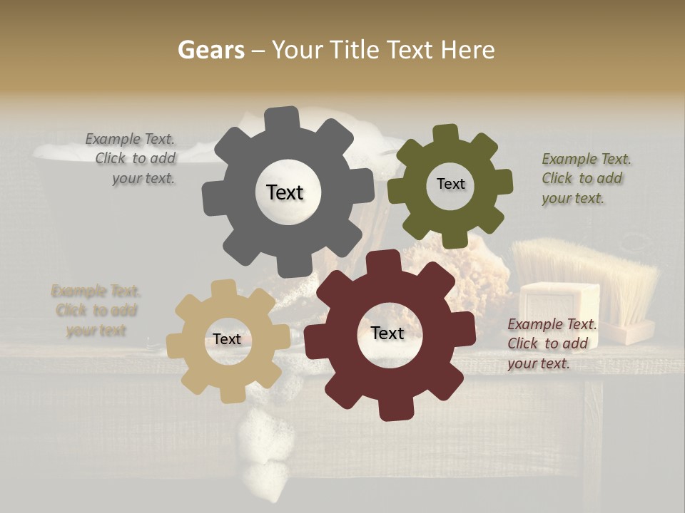 Old Antique Background Clean Country Countryside Decor Decorat Washing PowerPoint Template