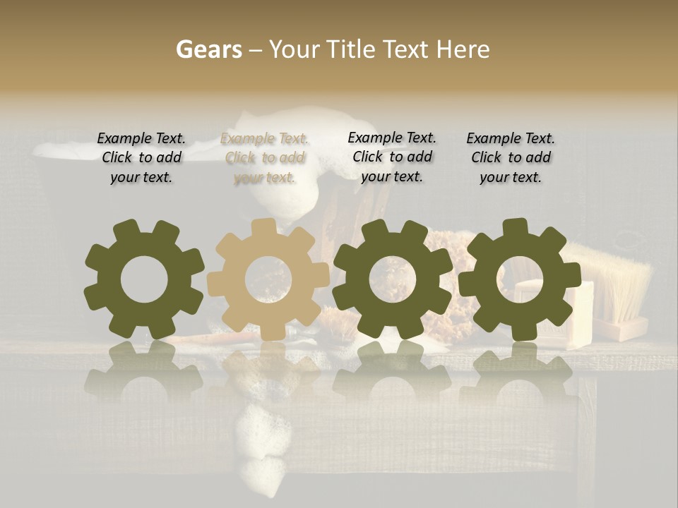 Old Antique Background Clean Country Countryside Decor Decorat Washing PowerPoint Template