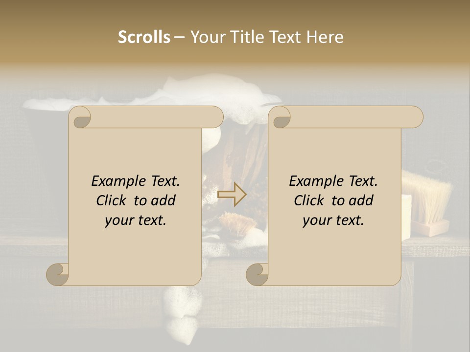 Old Antique Background Clean Country Countryside Decor Decorat Washing PowerPoint Template
