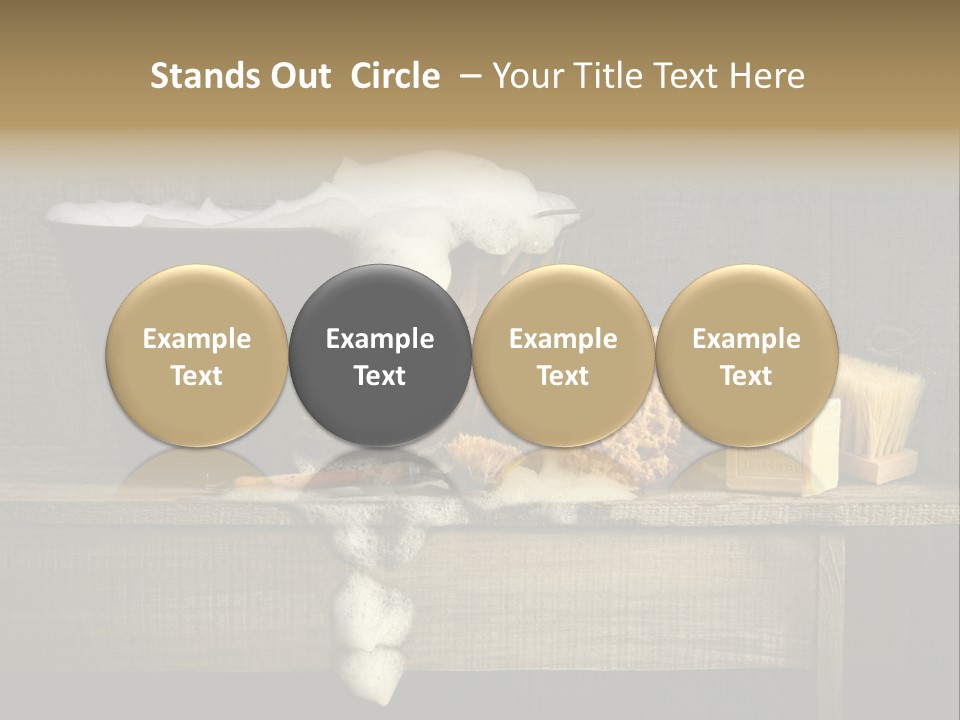 Old Antique Background Clean Country Countryside Decor Decorat Washing PowerPoint Template