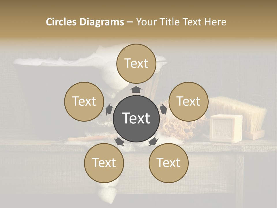 Old Antique Background Clean Country Countryside Decor Decorat Washing PowerPoint Template