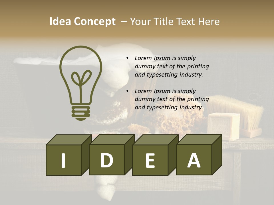 Old Antique Background Clean Country Countryside Decor Decorat Washing PowerPoint Template