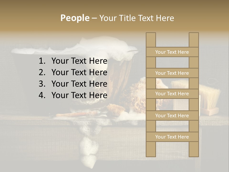 Old Antique Background Clean Country Countryside Decor Decorat Washing PowerPoint Template