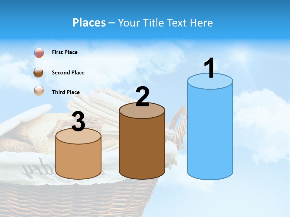 Housework Press Towel PowerPoint Template