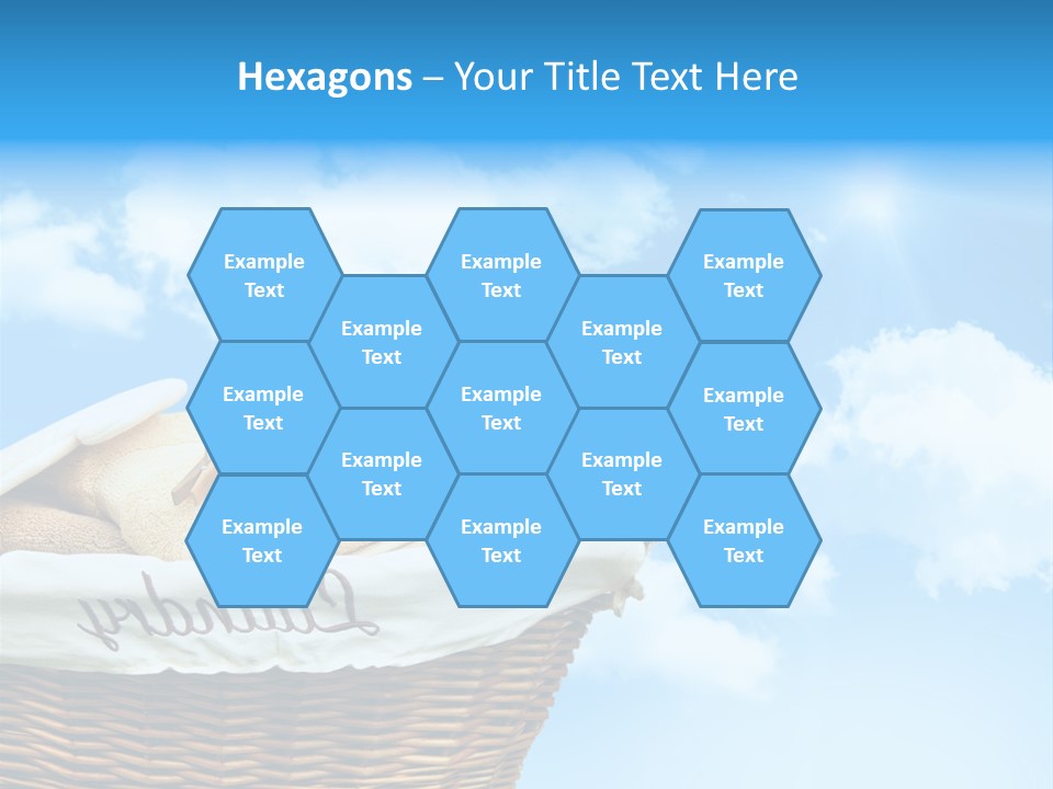 Housework Press Towel PowerPoint Template