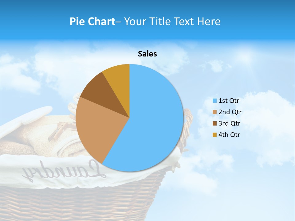 Housework Press Towel PowerPoint Template