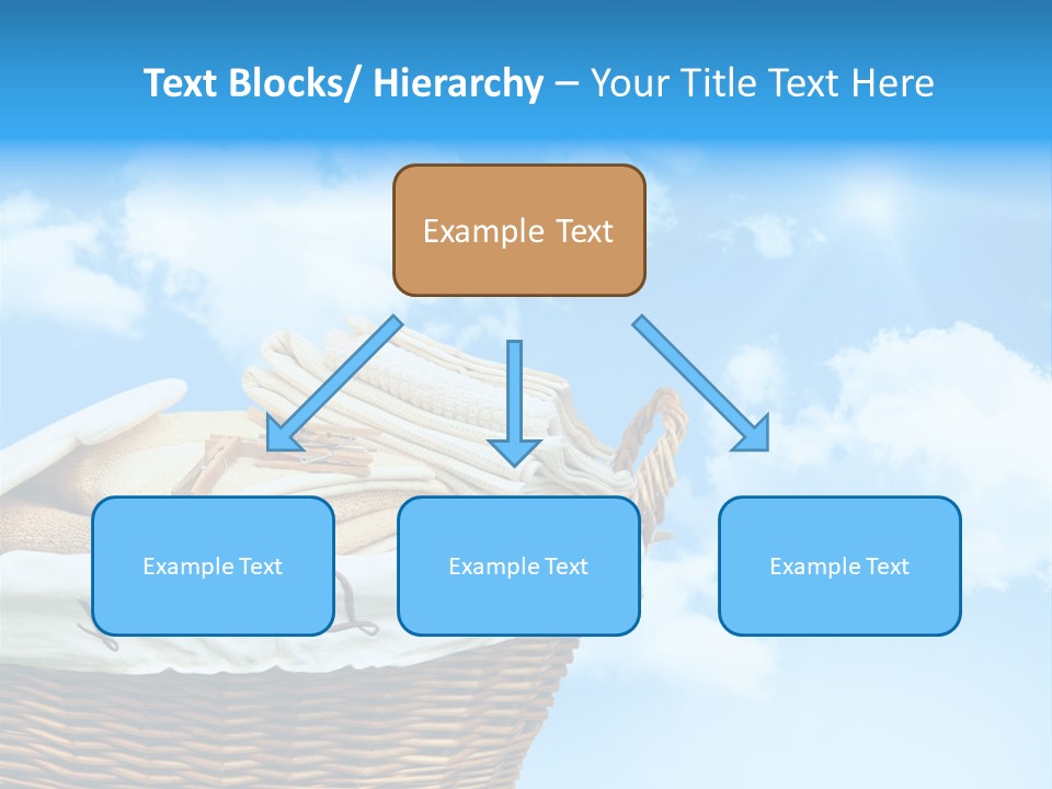 Housework Press Towel PowerPoint Template