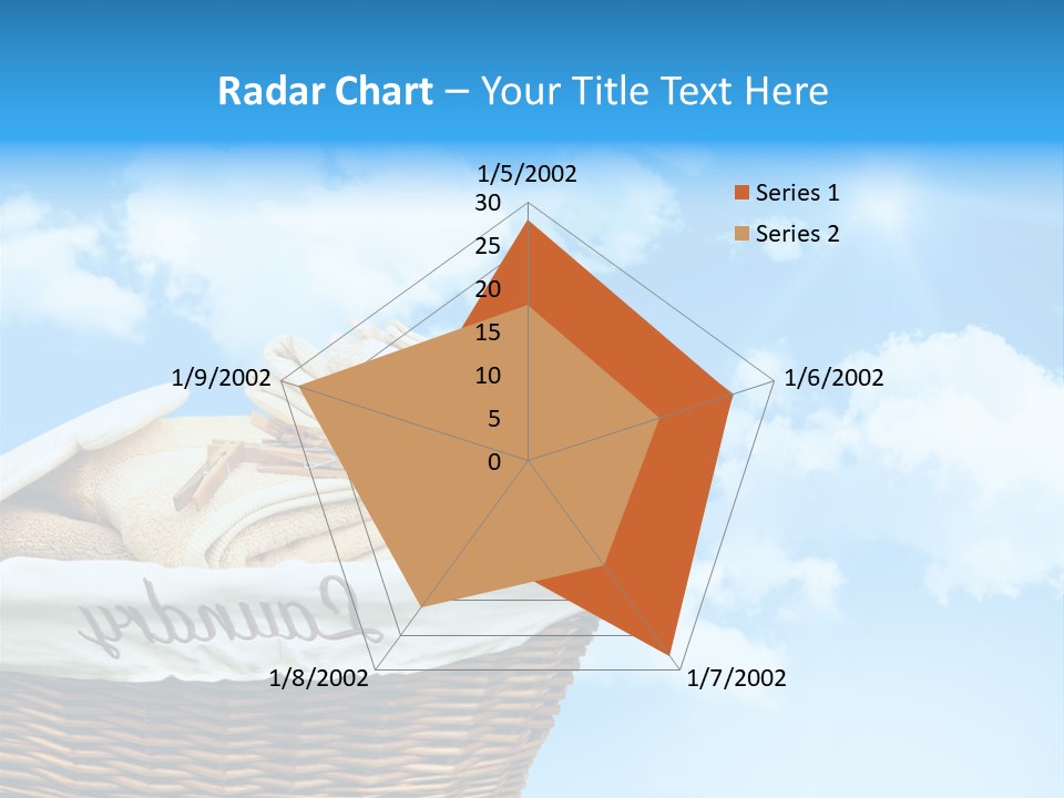 Housework Press Towel PowerPoint Template