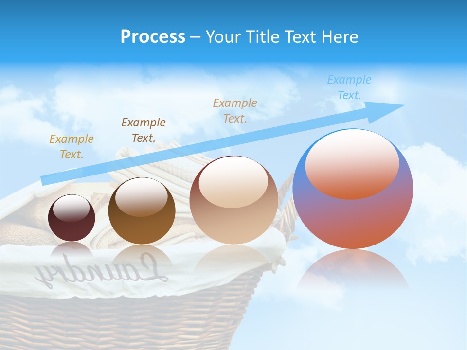 Housework Press Towel PowerPoint Template