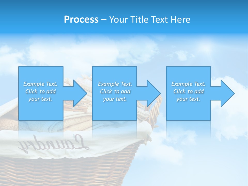 Housework Press Towel PowerPoint Template