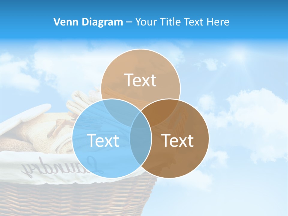 Housework Press Towel PowerPoint Template