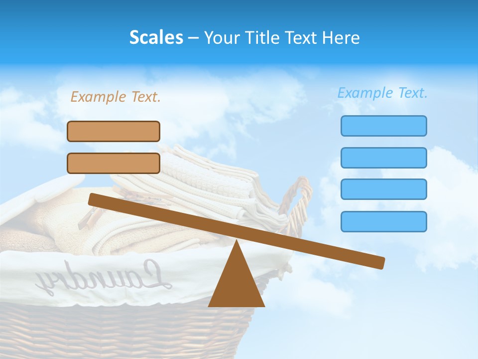 Housework Press Towel PowerPoint Template