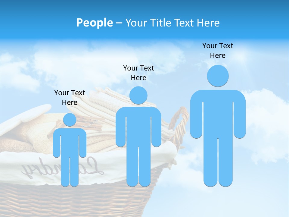 Housework Press Towel PowerPoint Template