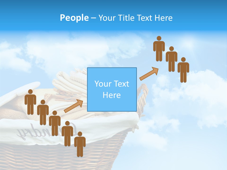 Housework Press Towel PowerPoint Template