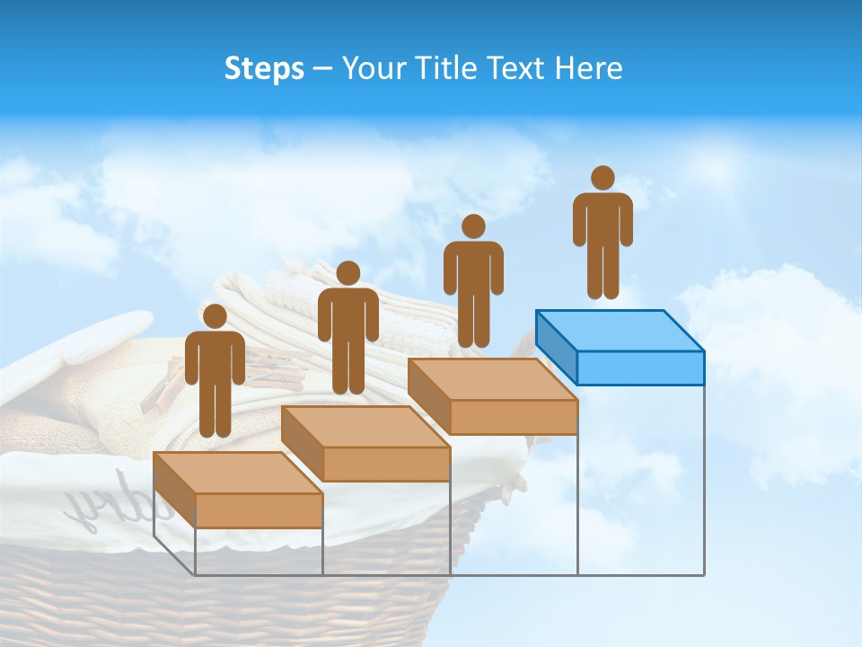 Housework Press Towel PowerPoint Template