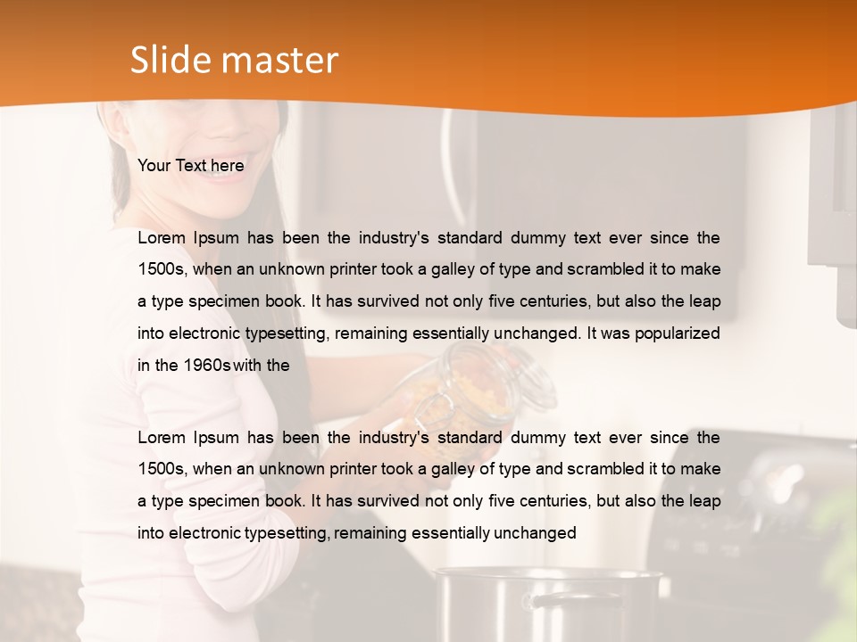 Supper House Happy PowerPoint Template