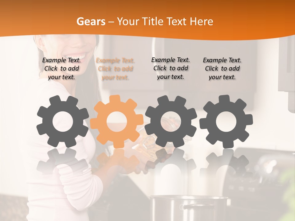 Supper House Happy PowerPoint Template