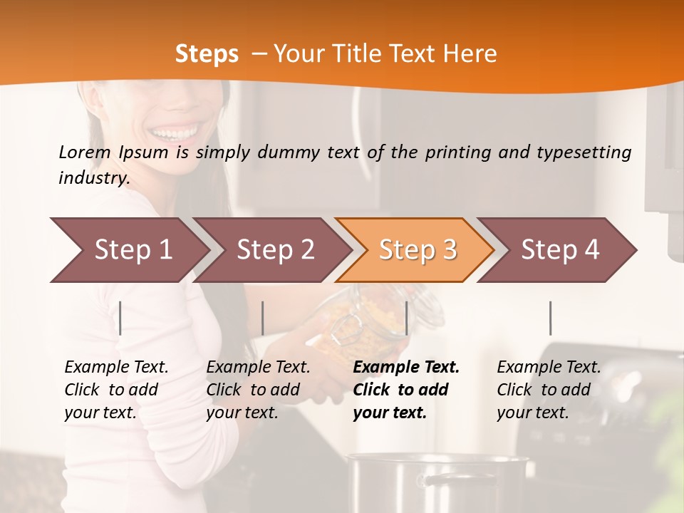 Supper House Happy PowerPoint Template