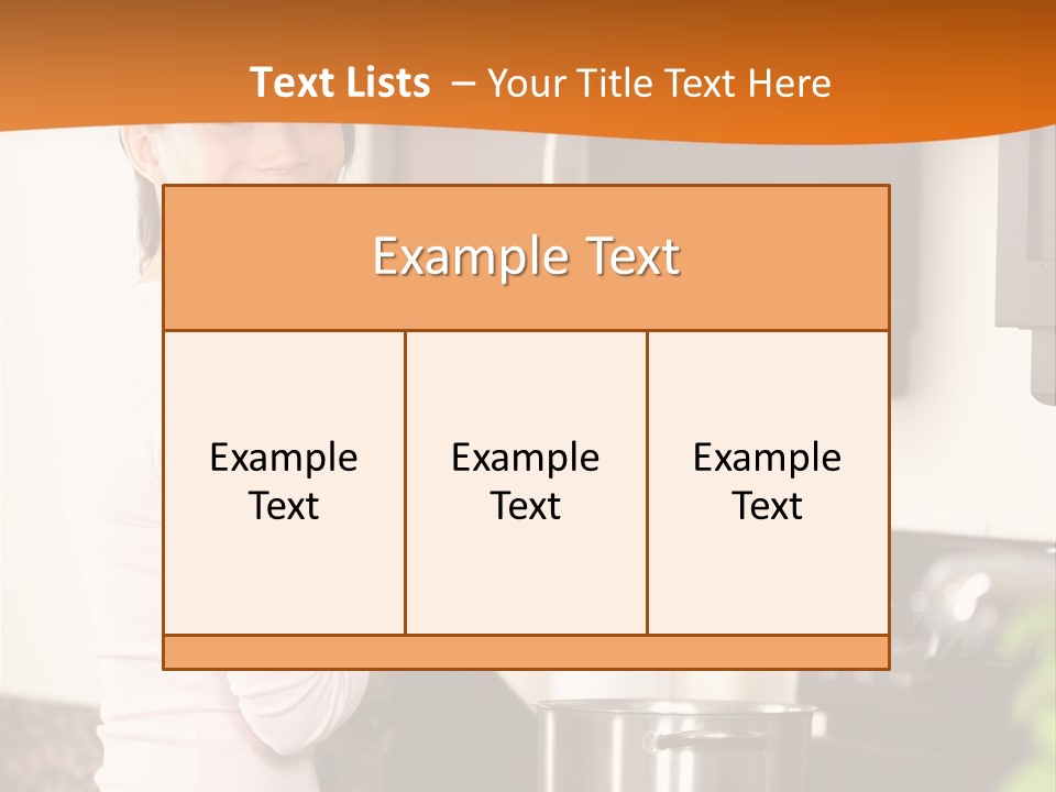 Supper House Happy PowerPoint Template