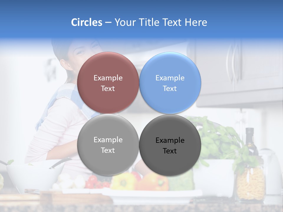 Health House Looking PowerPoint Template