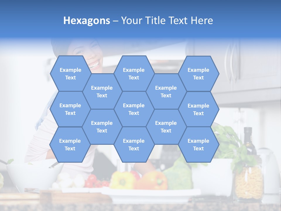 Health House Looking PowerPoint Template