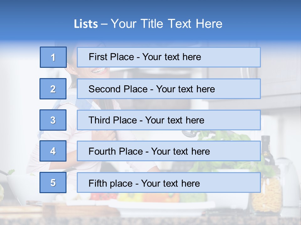 Health House Looking PowerPoint Template