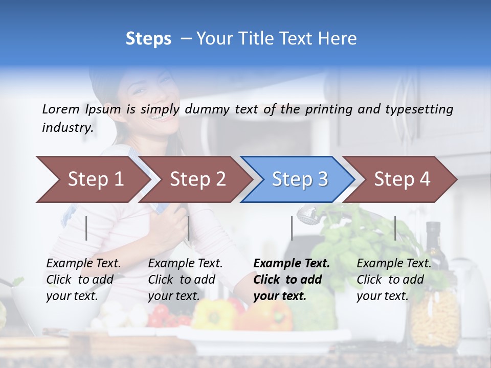 Health House Looking PowerPoint Template