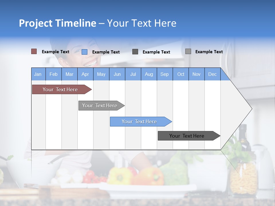 Health House Looking PowerPoint Template