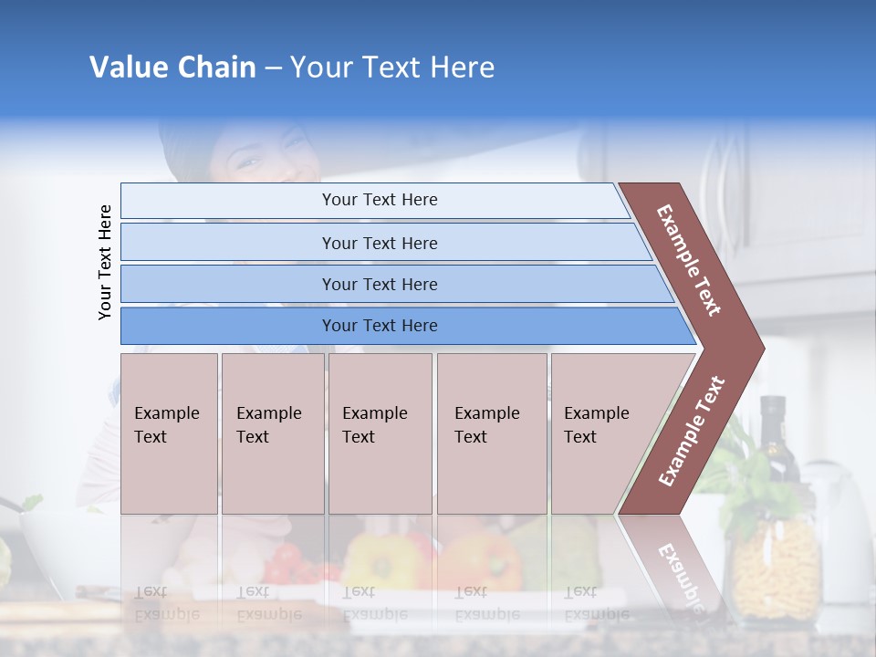 Health House Looking PowerPoint Template