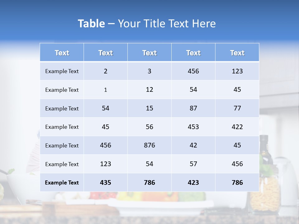 Health House Looking PowerPoint Template