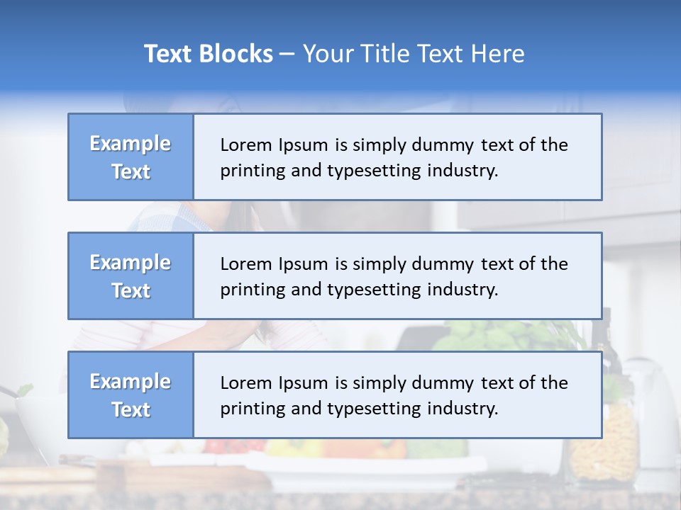 Health House Looking PowerPoint Template