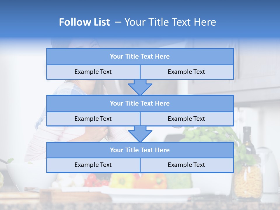 Health House Looking PowerPoint Template