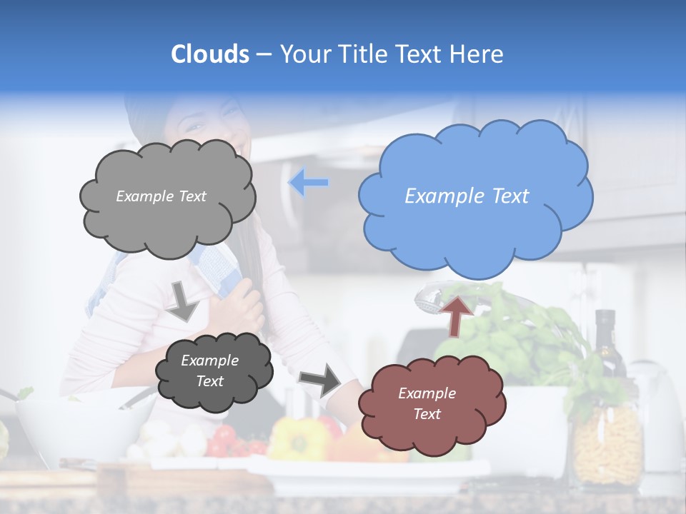 Health House Looking PowerPoint Template