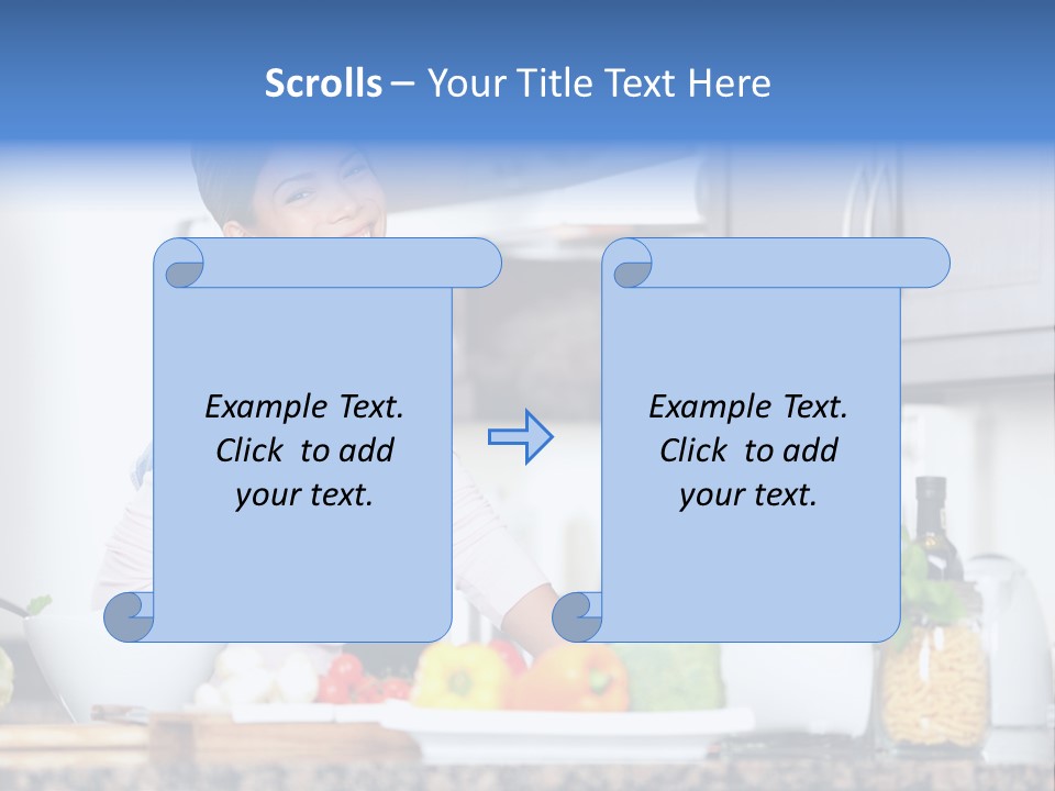 Health House Looking PowerPoint Template
