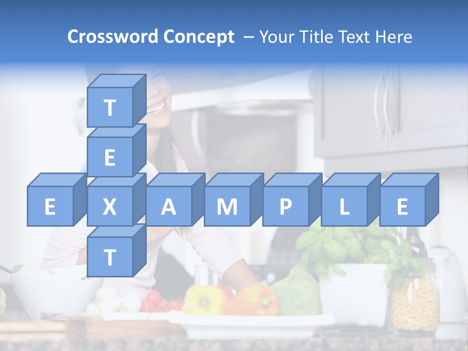 Health House Looking PowerPoint Template