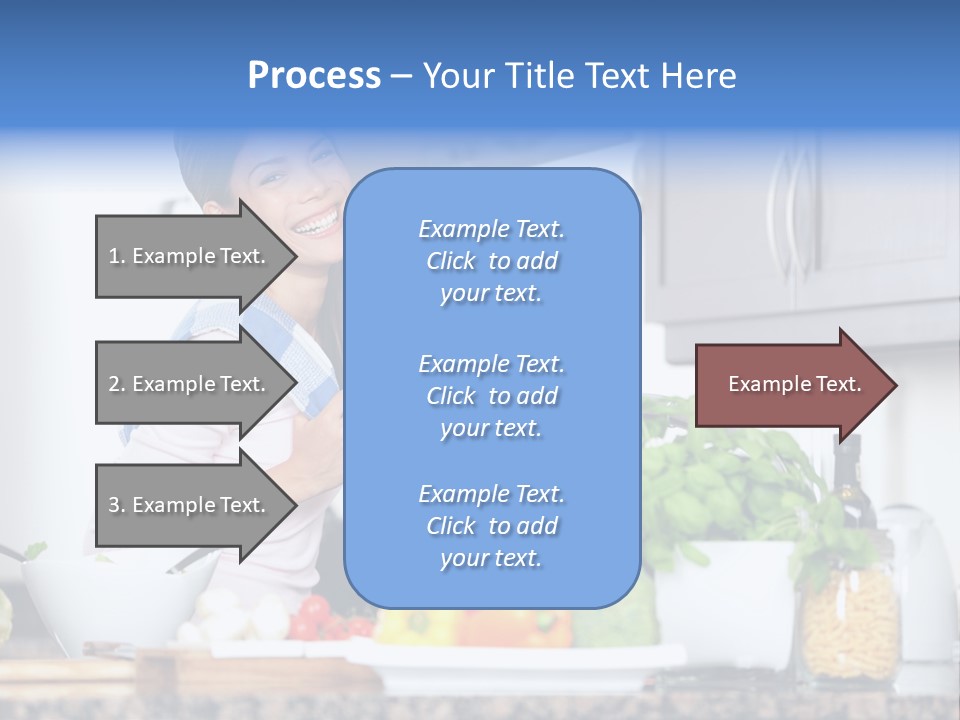 Health House Looking PowerPoint Template