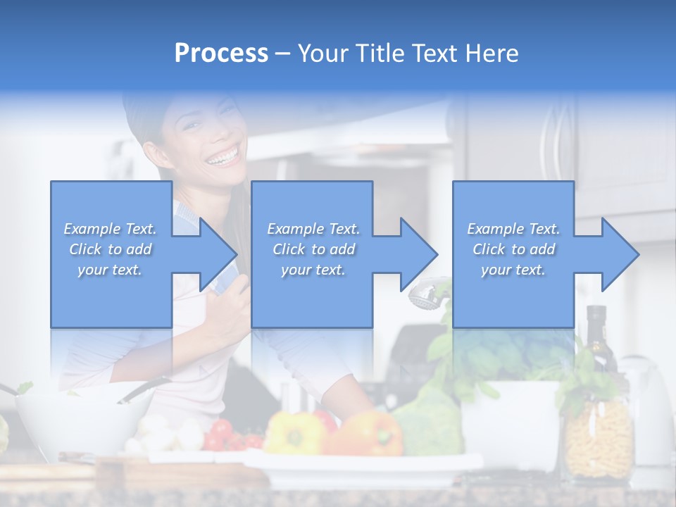 Health House Looking PowerPoint Template