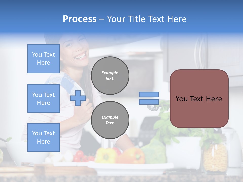 Health House Looking PowerPoint Template