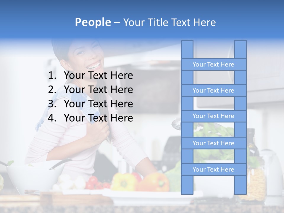 Health House Looking PowerPoint Template