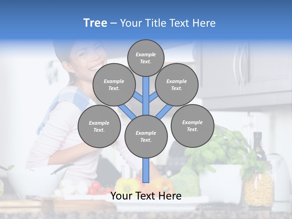 Health House Looking PowerPoint Template