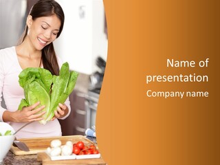 Chinese  Vegetable PowerPoint Template