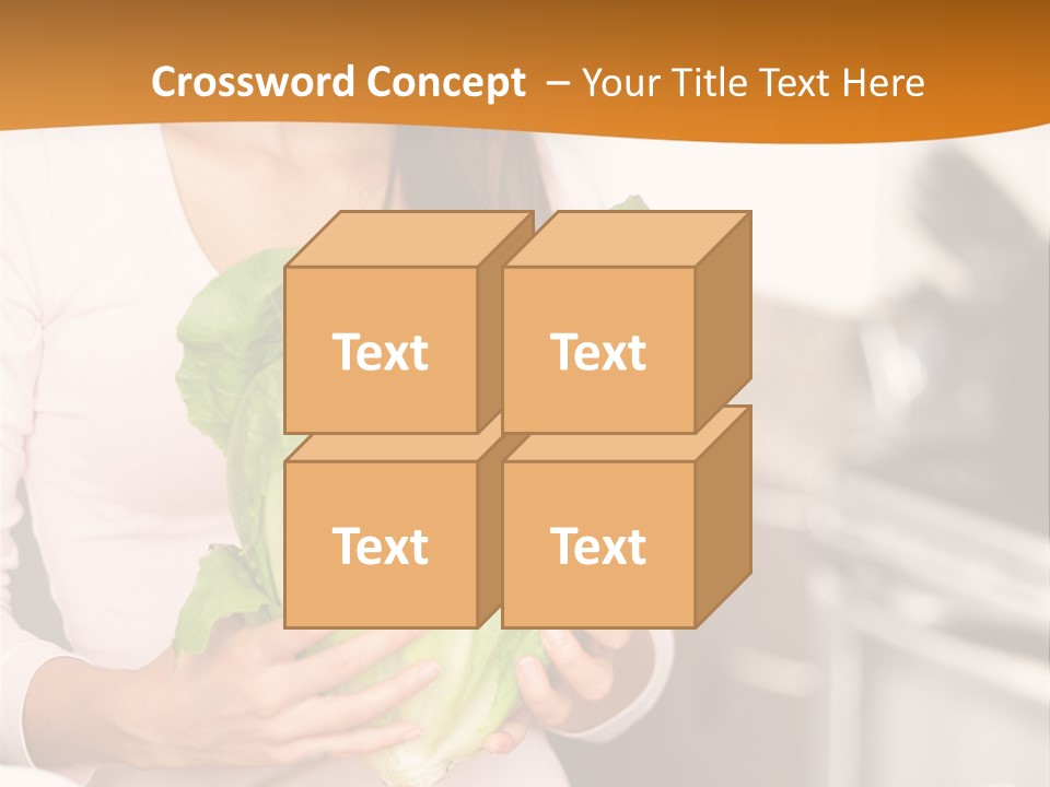 Chinese  Vegetable PowerPoint Template