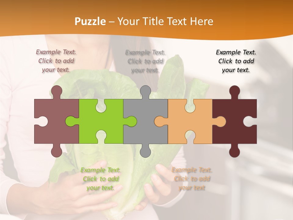 Chinese  Vegetable PowerPoint Template