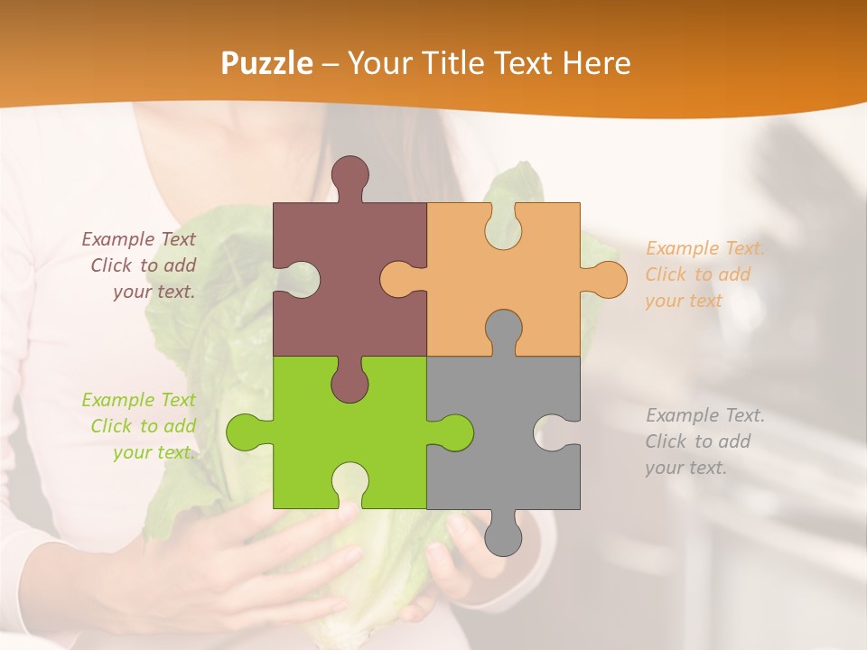 Chinese  Vegetable PowerPoint Template