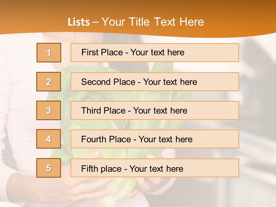 Chinese  Vegetable PowerPoint Template