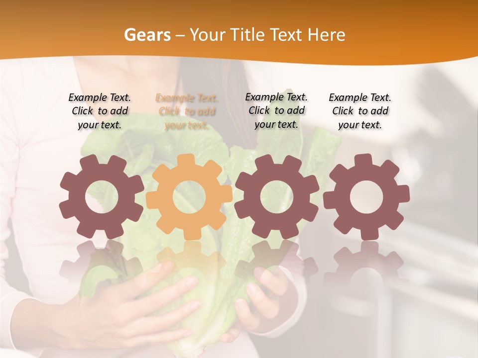 Chinese  Vegetable PowerPoint Template