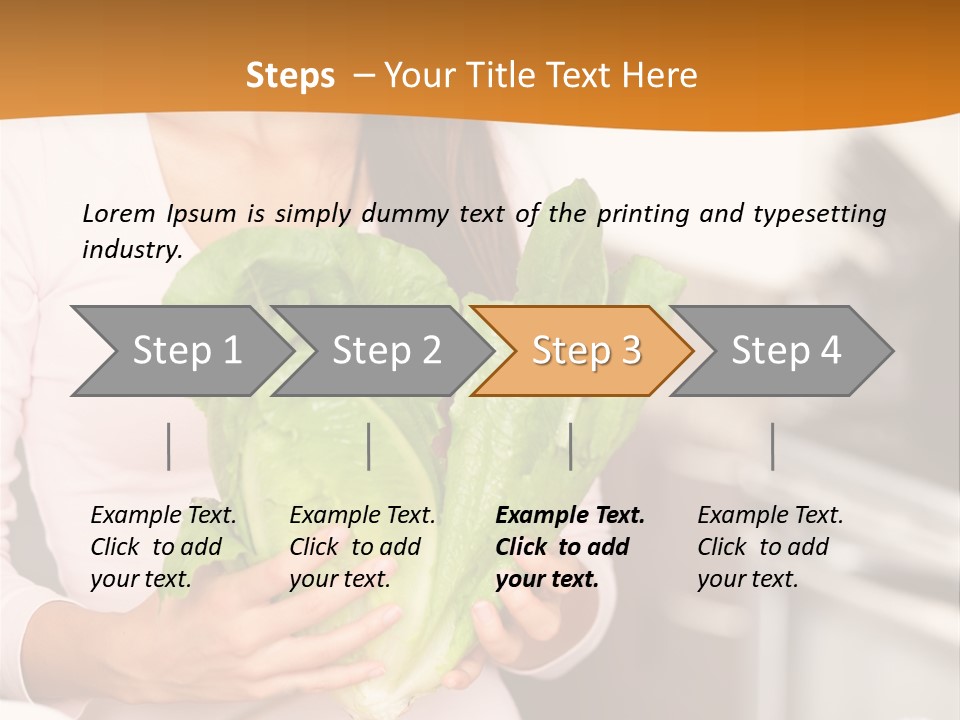 Chinese  Vegetable PowerPoint Template