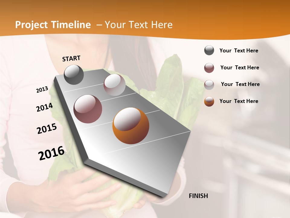 Chinese  Vegetable PowerPoint Template