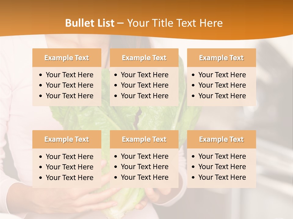 Chinese  Vegetable PowerPoint Template
