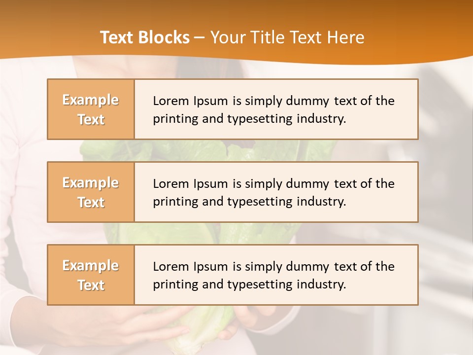 Chinese  Vegetable PowerPoint Template
